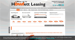 Desktop Screenshot of howlett-leasing.co.uk